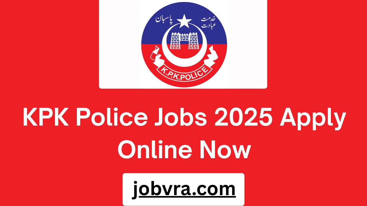 KPK Police Jobs 2025 Apply Online Now