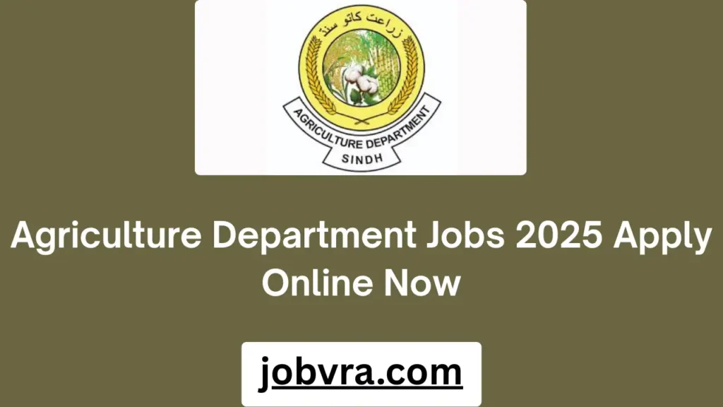 Agriculture Department Jobs 2025 Apply Online Now