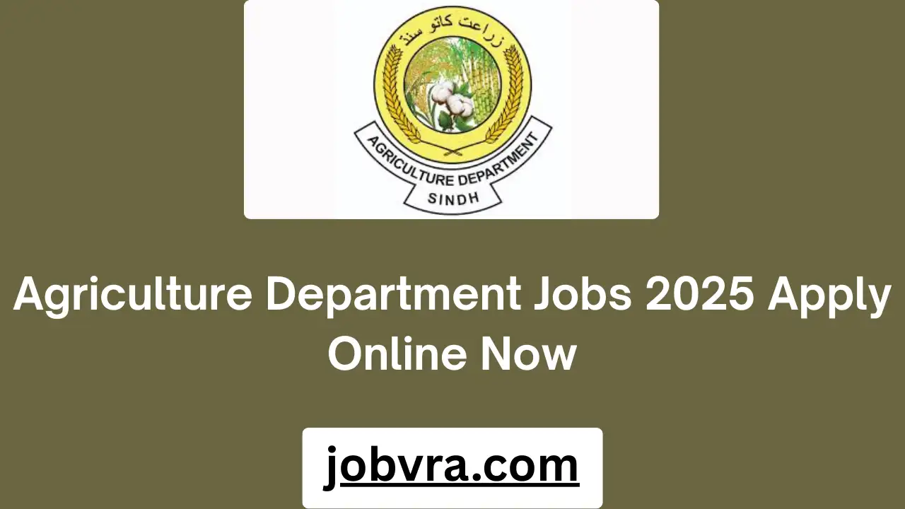Agriculture Department Jobs 2025 Apply Online Now